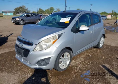 2013 Chevrolet Spark Ls Auto из США, поврежденный, VIN KL8CB6S98DC508722